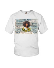 You Are Black Girl Youth T-Shirt tile