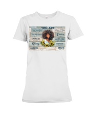 You Are Black Girl Premium Fit Ladies Tee tile