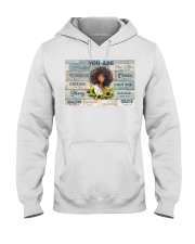 You Are Black Girl Hooded Sweatshirt tile