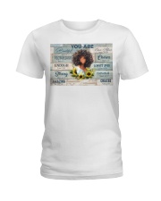 You Are Black Girl Ladies T-Shirt tile