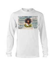 You Are Black Girl Long Sleeve Tee tile
