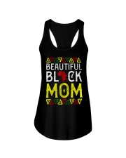 Beautiful Black Mom Melanin Women Apparel Afro Black History T-Shirt Ladies Flowy Tank tile