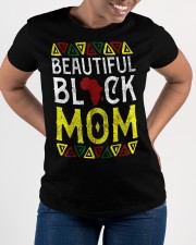 Beautiful Black Mom Melanin Women Apparel Afro Black History T-Shirt Ladies T-Shirt apparel-ladies-t-shirt-lifestyle-front-28