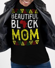 Beautiful Black Mom Melanin Women Apparel Afro Black History T-Shirt Ladies T-Shirt apparel-ladies-t-shirt-lifestyle-front-29