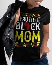 Beautiful Black Mom Melanin Women Apparel Afro Black History T-Shirt Ladies T-Shirt apparel-ladies-t-shirt-lifestyle-front-31