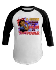 Black Girl Magic Baseball Tee tile