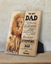 Gift For Father's Day 8x10 Easel-Back Gallery Wrapped Canvas aos-easel-back-canvas-pgw-8x10-lifestyle-front-09