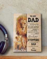 Gift For Father's Day 8x10 Easel-Back Gallery Wrapped Canvas aos-easel-back-canvas-pgw-8x10-lifestyle-front-12