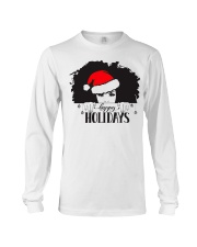 Black Woman Nubian Princess Queen Hair Beautiful African American Female Lady Long Sleeve Tee tile