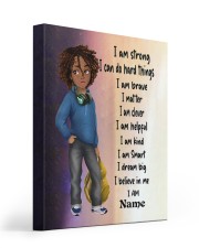 Gift For Son 16x20 Gallery Wrapped Canvas Prints front
