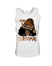 Have A Melanin Christmas Unisex Tank tile