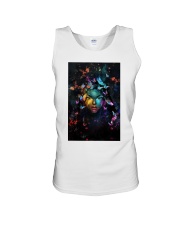 Black girl butterfly Unisex Tank tile