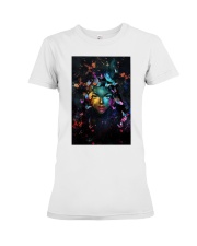 Black girl butterfly Premium Fit Ladies Tee tile