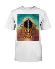 Black Girl Yoga God Say You Are Premium Fit Mens Tee tile