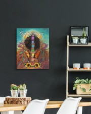 Black Girl Yoga God Say You Are 16x20 Gallery Wrapped Canvas Prints aos-canvas-pgw-16x20-lifestyle-front-04