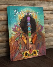 Black Girl Yoga God Say You Are 16x20 Gallery Wrapped Canvas Prints aos-canvas-pgw-16x20-lifestyle-front-19