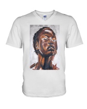 I'm Crying Vertical Poster V-Neck T-Shirt tile