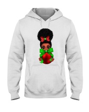 Christmas Black Girl Sublimattion Hooded Sweatshirt tile