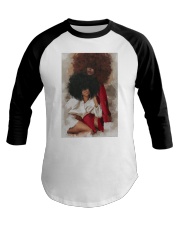 Black Female Art Vertical Poster Baseball Tee tile