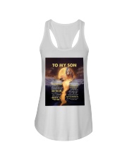 Dad To Son Lion Never Forget That I Love You Ladies Flowy Tank tile