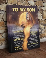 Dad To Son Lion Never Forget That I Love You 16x20 Gallery Wrapped Canvas Prints aos-canvas-pgw-16x20-lifestyle-front-21