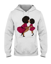 Afro Mother Love Afro Daughter To Mom Mother's Day Hooded Sweatshirt tile