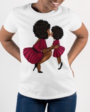 Afro Mother Love Afro Daughter To Mom Mother's Day Ladies T-Shirt apparel-ladies-t-shirt-lifestyle-front-28
