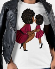 Afro Mother Love Afro Daughter To Mom Mother's Day Ladies T-Shirt apparel-ladies-t-shirt-lifestyle-front-30