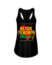 Teach Black History Month Kids Black Teacher African Pride Ladies Flowy Tank tile