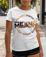 Made with Melanin Black Girl Magic Afro Beauty Black Queen T-Shirt Classic T-Shirt apparel-classic-tshirt-lifestyle-front-237