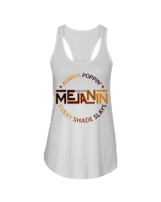 Made with Melanin Black Girl Magic Afro Beauty Black Queen T-Shirt Ladies Flowy Tank tile