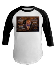 Dad To Son Lion Whenever You Feel Overwhelmed Baseball Tee tile
