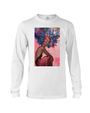 Floral Head Woman Long Sleeve Tee tile