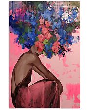Floral Head Woman 16x24 Poster front