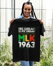 Vintage His Dream Is My Dream! MLK, Martin Luther King Jr. Classic T-Shirt apparel-classic-tshirt-lifestyle-front-131