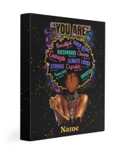 You Are Black Girl Gallery Wrapped Canvas Prints tile
