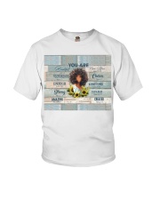 You Are Black Girl Youth T-Shirt tile