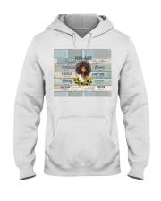 You Are Black Girl Hooded Sweatshirt tile