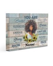 You Are Black Girl Gallery Wrapped Canvas Prints tile