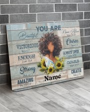 You Are Black Girl 20x16 Gallery Wrapped Canvas Prints aos-canvas-pgw-20x16-lifestyle-front-12