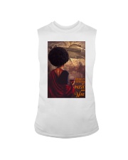 Easily Distracted By Music And Wine Sleeveless Tee tile