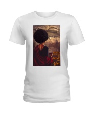 Easily Distracted By Music And Wine Ladies T-Shirt tile