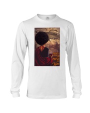 Easily Distracted By Music And Wine Long Sleeve Tee tile
