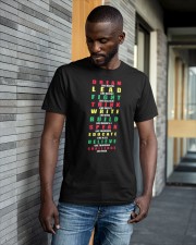 Black History Month Shirt For Men Black African American T-Shirt Classic T-Shirt apparel-classic-tshirt-lifestyle-front-41-b
