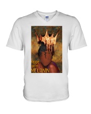 Made With Melanin V-Neck T-Shirt tile