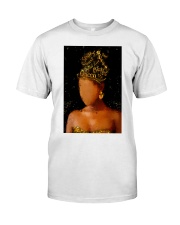 Black Woman Wall Art Classic T-Shirt tile