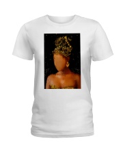 Black Woman Wall Art Ladies T-Shirt tile
