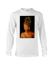 Black Woman Wall Art Long Sleeve Tee tile