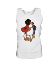 Modern Mother and Son Lions - Black Family Classic T-Shirt Unisex Tank tile