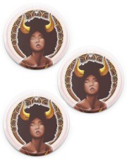 Taurus Christmas Circle ornament - 3 pieces (porcelain) front